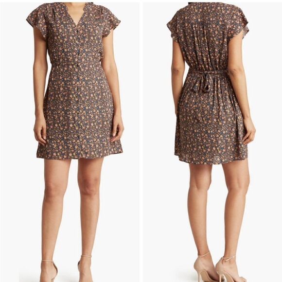 DR2 by Daniel Rainn button up belted dress Size XXL - Picture 1 of 10
